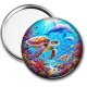 Miroir de poche - tortue de mer