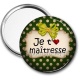 Miroir de poche - je t'aime maîtresse
