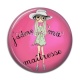 Cabochon Résine - j'adore ma maîtresse