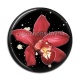 Cabochon Résine - fleur exotique