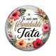 Cabochon Résine - je suis une tata formidable