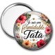 Miroir de poche - je suis une tata formidable