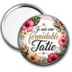 Miroir de poche - je suis une tatie formidable