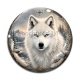 Cabochon Verre - loup