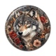 Cabochon Résine - loup