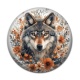 Cabochon Résine - loup