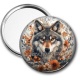 Miroir de poche - loup