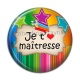 Cabochon Résine - je t'aime maîtresse