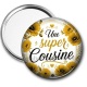 Miroir de poche - une super cousine