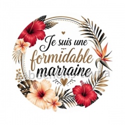 je suis une formidable marraine