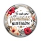 Cabochon Résine - je suis une formidable marraine