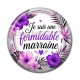 Cabochon Résine - je suis une formidable marraine