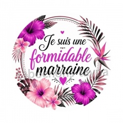 je suis une formidable marraine