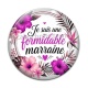 Cabochon Verre - je suis une formidable marraine