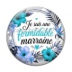 Cabochon Verre - je suis une formidable marraine