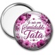 Miroir de poche - je suis une tata formidable