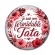 Cabochon Résine - je suis une tata formidable