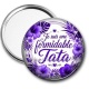 Miroir de poche - je suis une tata formidable