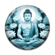 Cabochon Résine - bouddha méditation