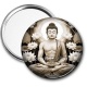 Miroir de poche - bouddha méditation