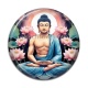 Cabochon Résine - bouddha méditation