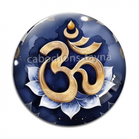 Cabochon Verre - OM