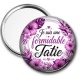 Miroir de poche - je suis une formidable tatie