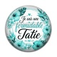 Cabochon Résine - je suis une formidable tatie