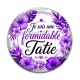 Cabochon Verre - je suis une formidable tatie