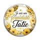 Cabochon Verre - je suis une formidable tatie