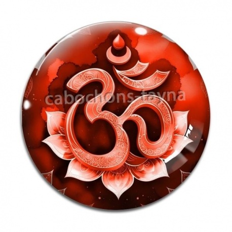 Cabochon Verre - OM