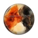 Cabochon Résine - effet marbre