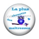 Cabochon Résine - chouette maîtresse