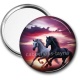 Miroir de poche - cheval