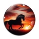 Cabochon Verre - cheval