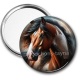 Miroir de poche - cheval