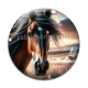 Cabochon Verre - cheval
