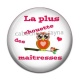 Cabochon Résine - chouette maîtresse