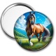 Miroir de poche - cheval