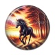 Cabochon Résine - cheval