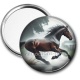 Miroir de poche - cheval