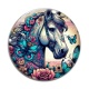 Cabochon Verre - cheval
