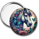 Miroir de poche - cheval