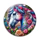 Cabochon Verre - cheval