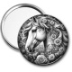 Miroir de poche - cheval
