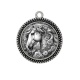Pendentif Cabochon Argent - cheval