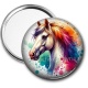 Miroir de poche - cheval