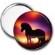 Miroir de poche - cheval