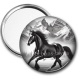 Miroir de poche - cheval