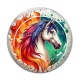 Cabochon Verre - cheval